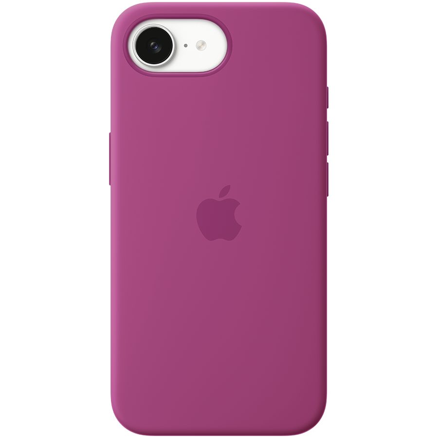 Apple iPhone 16e Silicone Case – Fuchsia