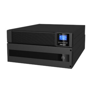MECER RT 6KVA ON-LINE RACKMOUNT [2U] UPS PF:1.0 with SNMP card + 1 set Rail Mount Kit Included (EXCLUDES EBM-20-9 Battery Bank)