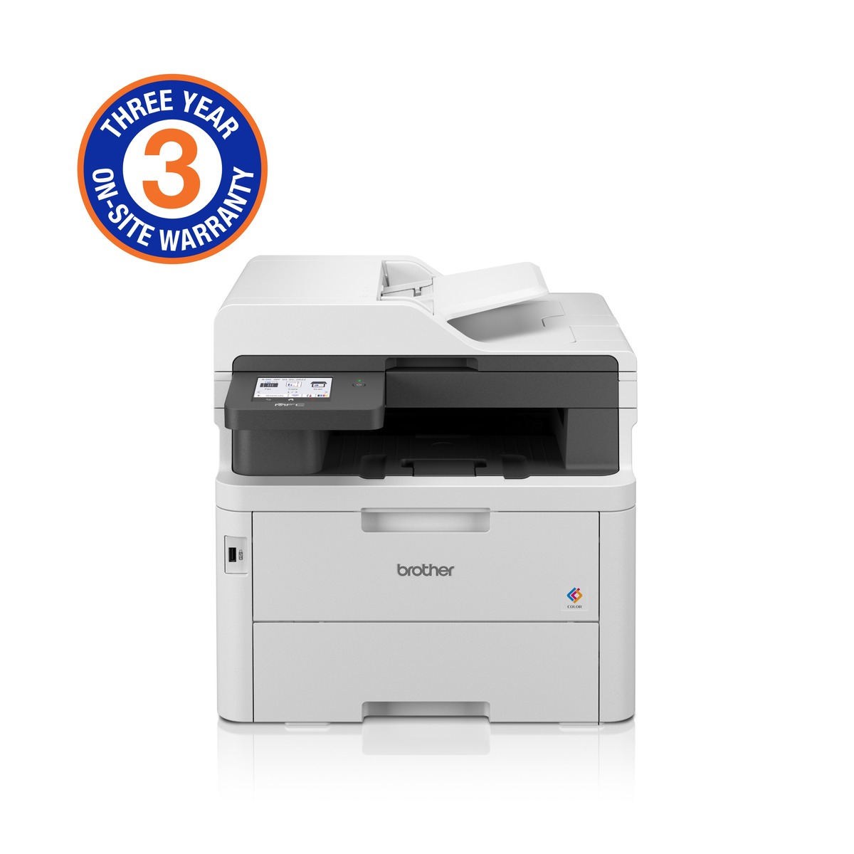 Brother Colour MFC with Duplex Printing and wired and wireless printing capabilities (3YR onsite)
