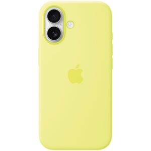 Apple iPhone 17 Silicone Case with MagSafe - Neon Yellow