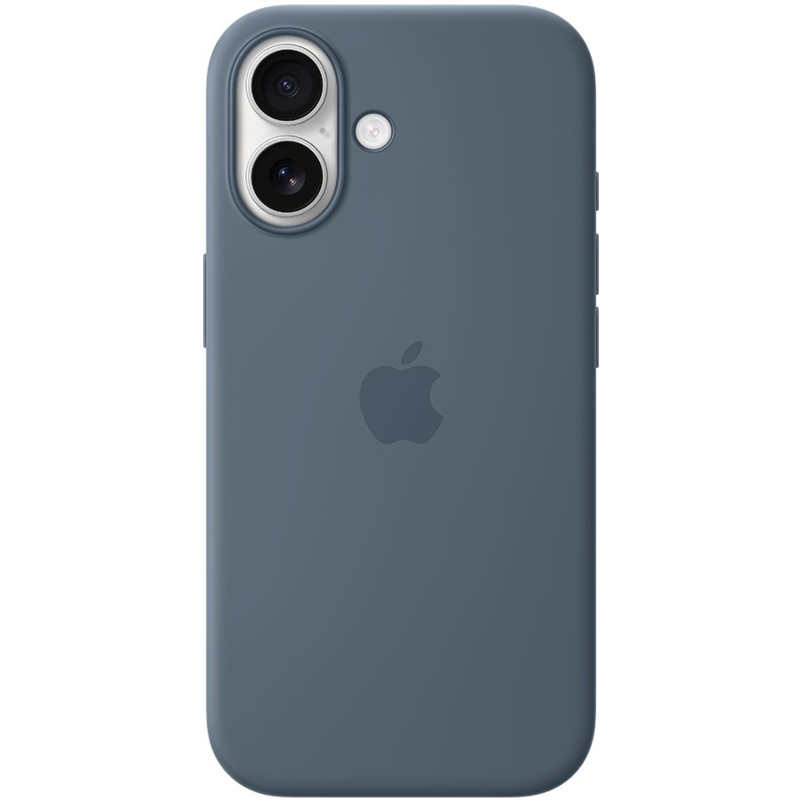 Apple iPhone 17 Silicone Case with MagSafe - Anchor Blue