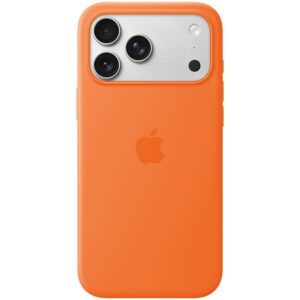 Apple iPhone 17 Pro Max Silicone Case with MagSafe - Orange