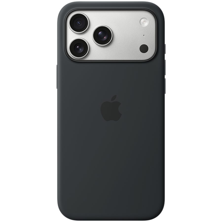 Apple iPhone 17 Pro Max Silicone Case with MagSafe - Black