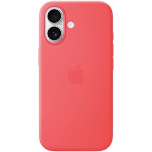 Apple iPhone 17 Silicone Case with MagSafe - Bright Guava