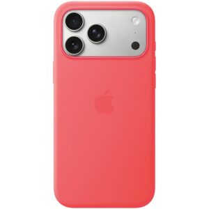 Apple iPhone 17 Pro Max Silicone Case with MagSafe - Bright Guava