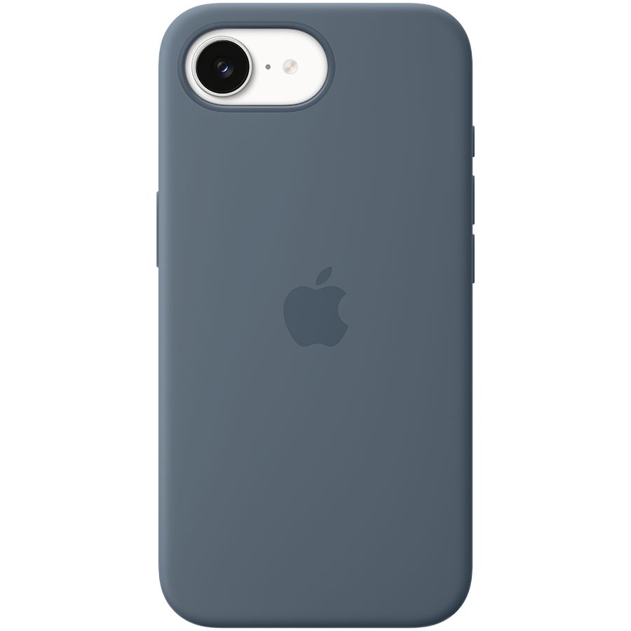 Apple iPhone 17e Silicone Case with MagSafe - Anchor Blue
