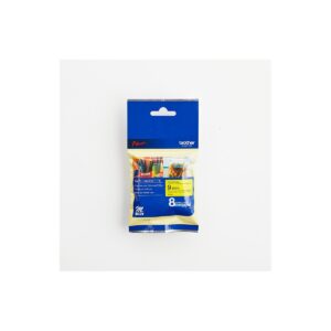 Non Laminated Tape Black On Yellow 8M X 9MM