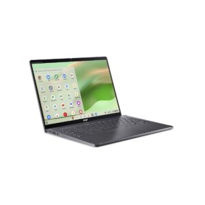 Acer Chromebook Spin 714 14" WUXGA IPS touch/pen supportive Intel Core Ultra 7 processor 155U 16 GB LPDDR5X Memory 512GB PCIe NVMe SSD WIFI6E+BT 2x2 AX+BT 6E / QHD Camera 53Wh Li-ion battery 65W TypeC adapter Active Stylus Google Chrome OS 3 YRS OnSite Warranty (CPE794-1N-TCO-760R)
