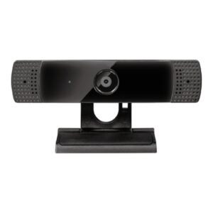 MECER Webcam Full HD1080P Fixed focus / Stereo Mic /Noise Cancellation. dimension:103.4x51.1x32.8mm USB 2.0.