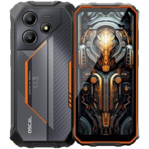 OSCAL Rugged smarthone Marine 2 LTE 6.56-inch HD 720x1612 90Hz Octa-core T615 up to 1.8 GHz RAM 4GB ROM 64GB Cam Rear 16MP Front 8MP 4G LTE WiFi