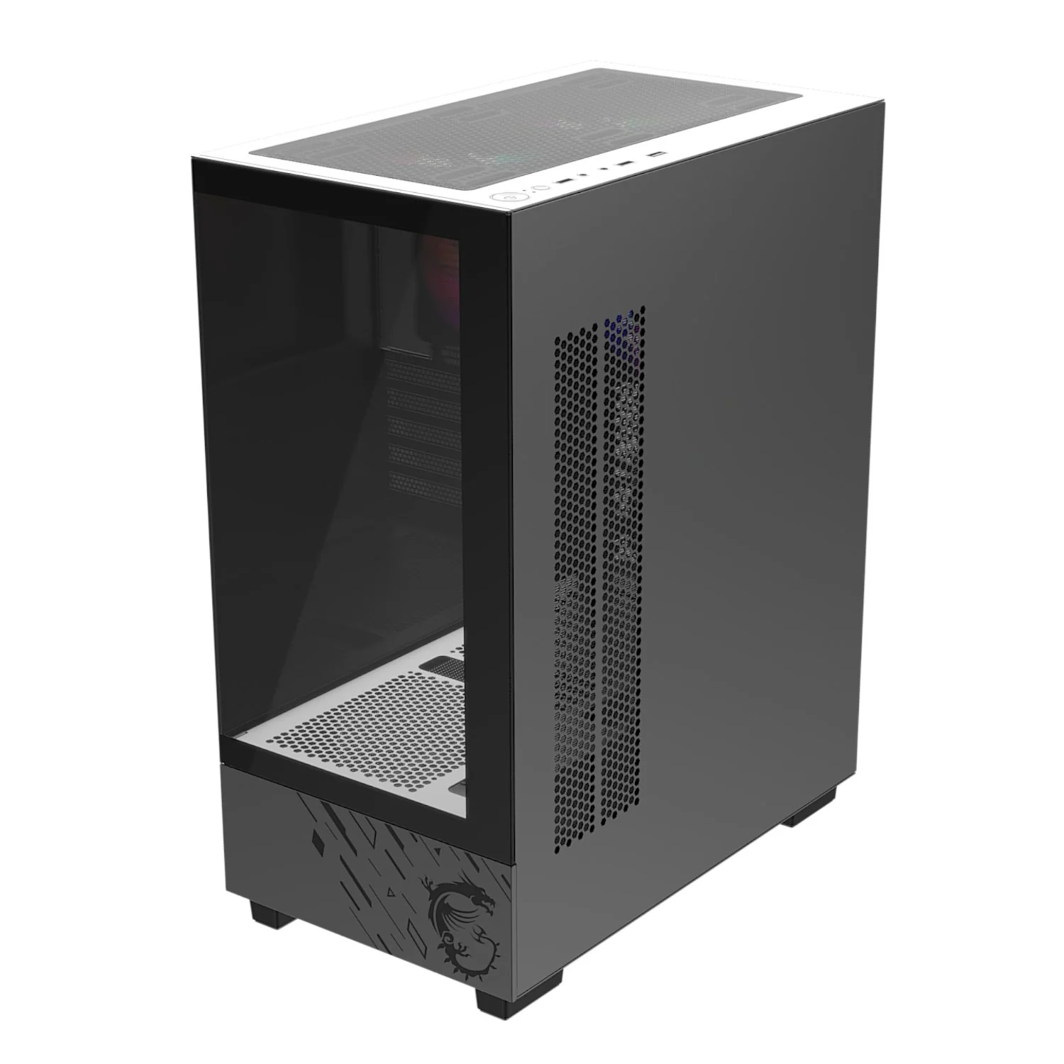 MSI MAG PANO M110A Micro-ATX Gaming Chassis – Black (PAG PANO M110A) - Image 3