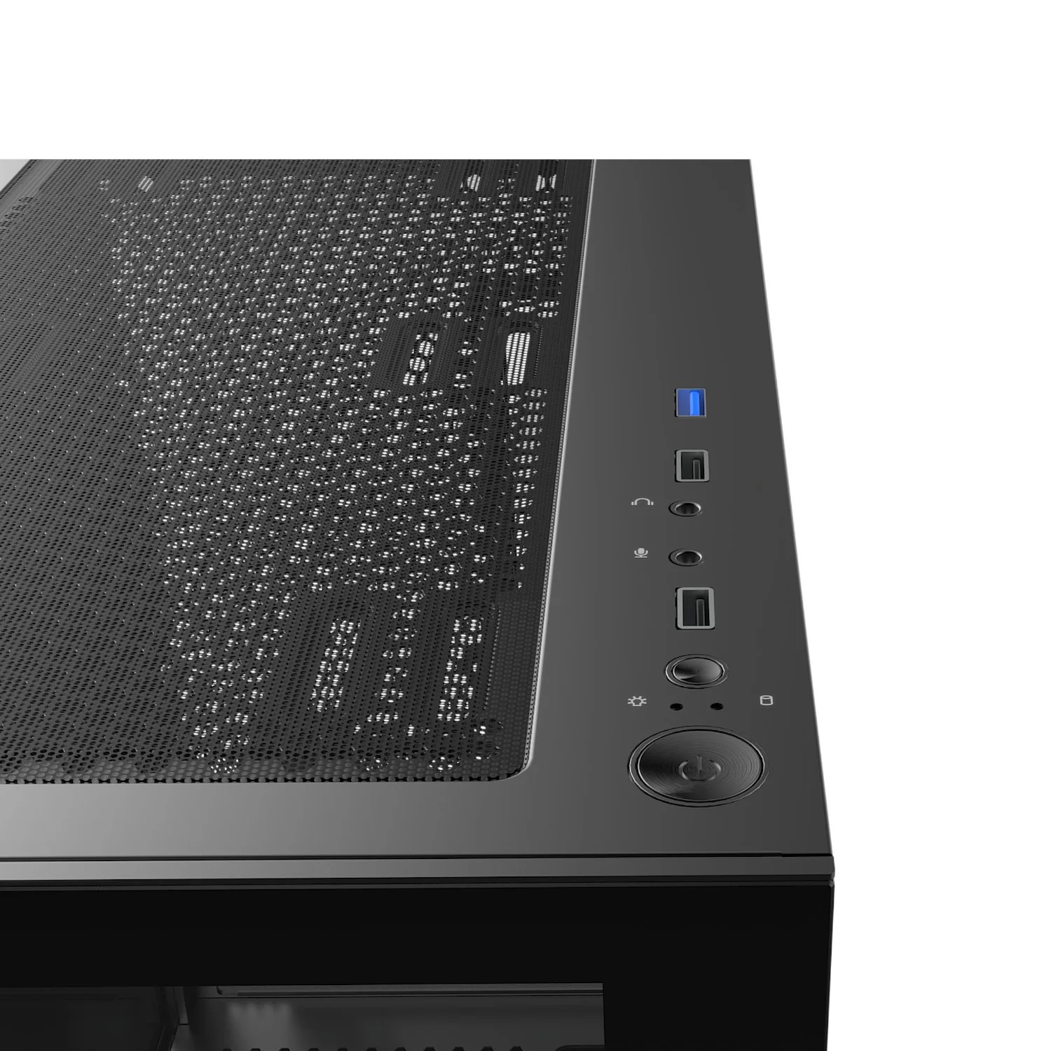 MSI MAG PANO M110A Micro-ATX Gaming Chassis – Black (PAG PANO M110A) - Image 4