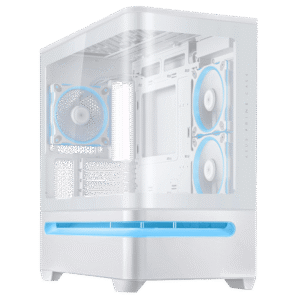 ASUS Prime AP202 ARGB mATX White Chassis