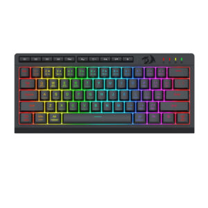Redragon SHIVA K522 PRO RGB Wireless Gaming Keyboard- Black