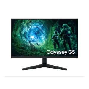 SAMSUNG LS27FG530 Flat IPS 16:9 300 cd/㎡ 1000 : 1 (Typ.) QHD (2 560 x 1 440) 1 ms (MPRT) 178/178 Max 200 Hz Auto Source Switch Super Arena Gaming UX Refresh Rate Optimizor Virtual AIM Point Black Equalizer Off Timer Plus and FreeSync Premium 1 x DP Port 2 x HDMI ports 1 x Headphone port Tilt: -2.0 (+2.0 / -1.0) - 20.0˚ (±2.0˚) DP Cable and Power Cable in the box.