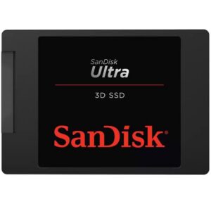 SanDisk Ultra 3D 500GB 2.5-inch SATA III Internal Solid State Drive (SDSSDH3-500G-G26)