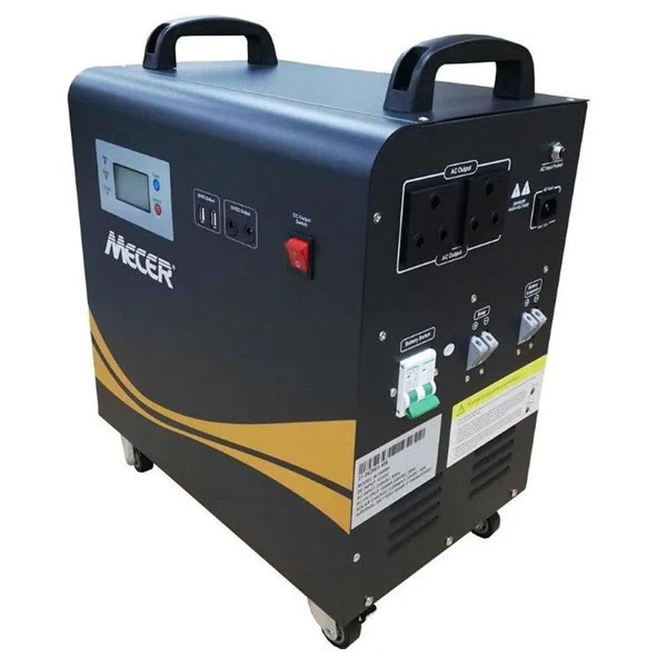 Mecer 2kW 24V Pure Sine Wave Inverter with 2 x 100Ah Batteries & 800W Solar Controller