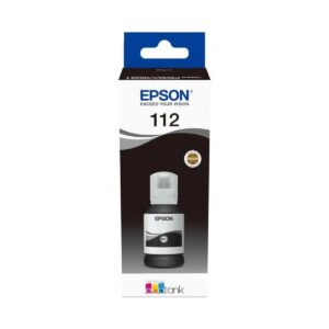 Epson 112 Ink Bottles Black 127ml L6580 / L15150 / L15160 7500 pages