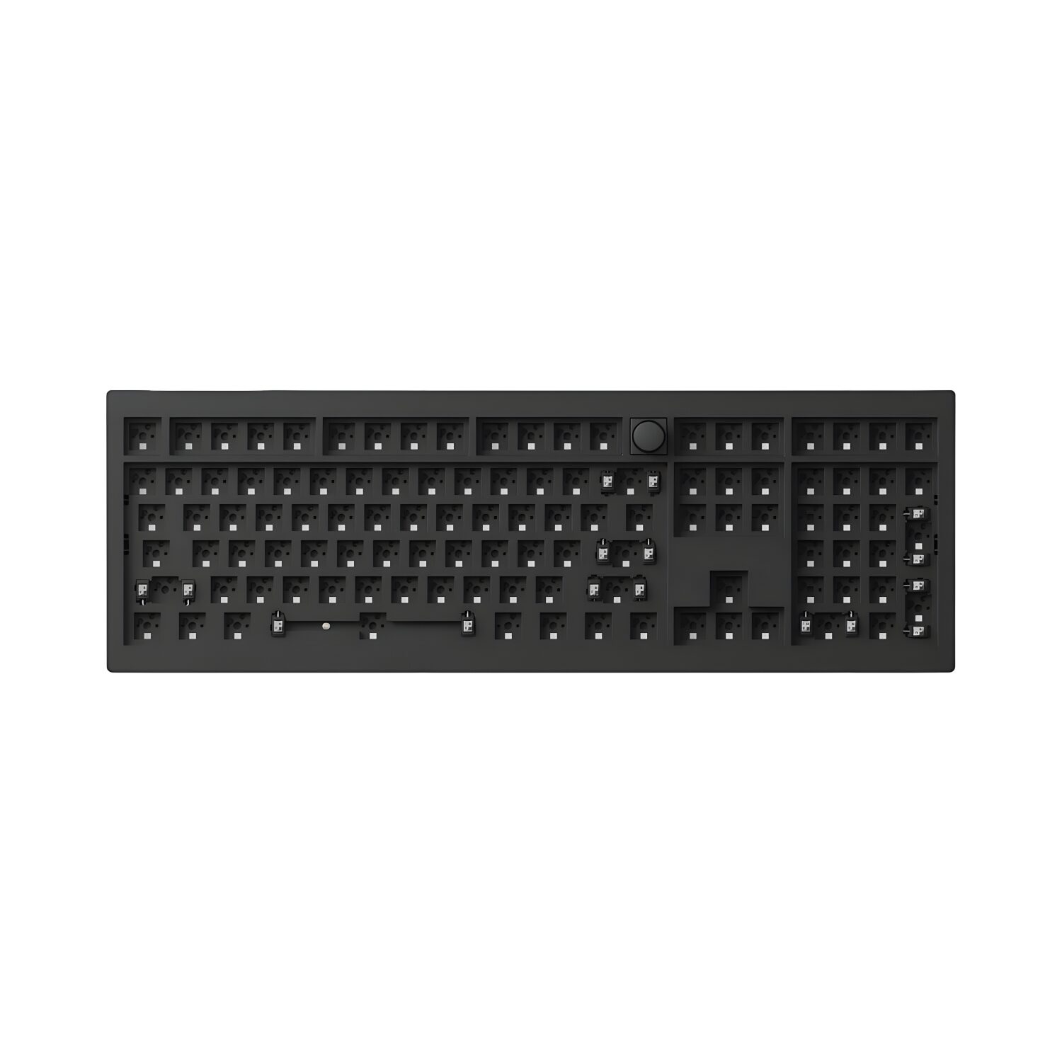 Keychron V6 Max QMK/VIA RED Wireless Custom Mechanical Keyboard | RED Switch - Black - Image 6