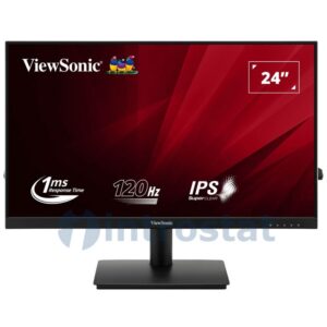 ViewSonic VA240A-H 24" FHD 120Hz 1ms IPS Slim Borderless Monitor with HDMI & VGA (VA240AH)