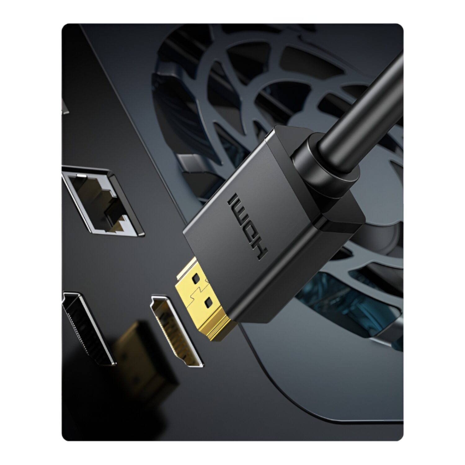 UGREEN HD104-10110 HDMI 4K Cable Male to Male Black 10m - Black - Image 5
