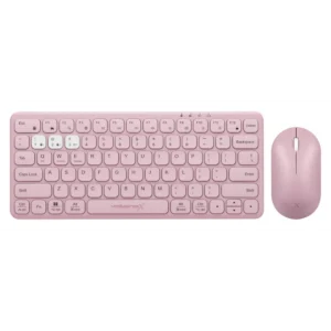 VolkanoX Blaze Bluetooth Wireless Keyboard and Mouse Combo - Rose