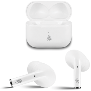 Pro Bass Pulse Buds True Wireless Earphones with Charging Case - White