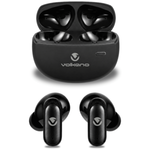 Volkano Nomad Active Noise-Cancelling True Wireless Earphones - Black