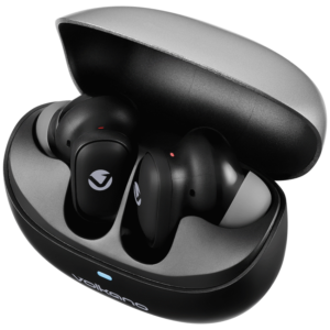 Volkano Sugar-Cube Active Noise Cancelling True Wireless Earphones - Black
