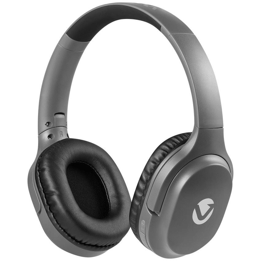 Volkano Pebble Series Bluetooth Headphones - Dark Grey