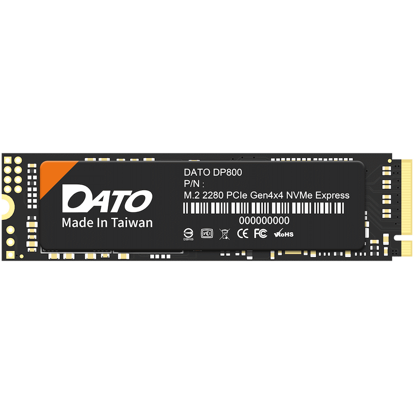Dato DP800 NVMe M.2 2280 SSD 512gb