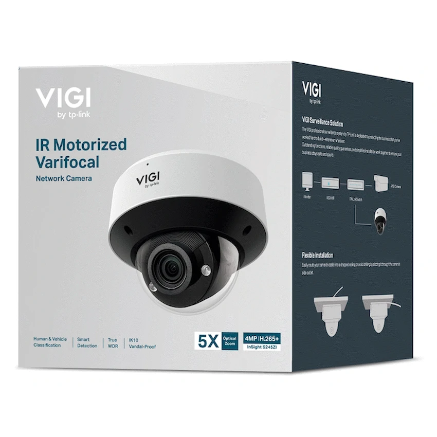 TP-Link InSight S245ZI VIGI 4MP IR Motorized Varifocal Dome Network Camera