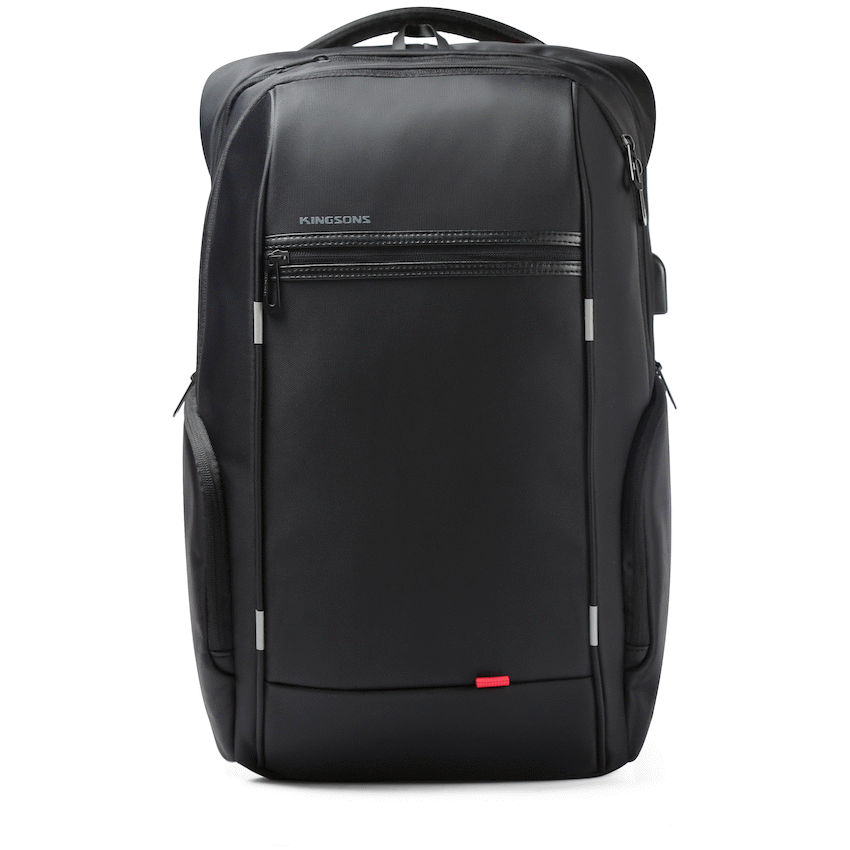 Kingsons Smart Series 17" Laptop Backpack - Black