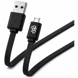 Pro Bass Energize Series Packaged Micro USB Cable - Black - 1.2m