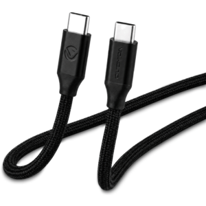Volkano Weave Series Type-C to Type-C Cable 3m 60w - Black
