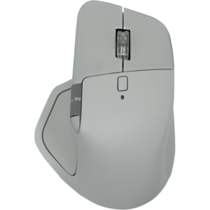 Logitech MX MASTER 4 High-Performance Wireless Mouse-Light Gray
