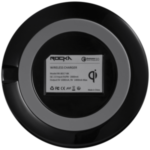 Rocka Liberty Series Qi Wireless Phone Charger - Black