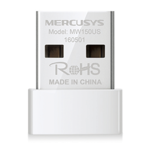 TP-Link Mercusys MW150US N150 Wireless Nano USB Adapter