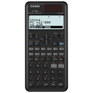Casio FC-200V Financial Calculator