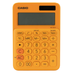 Casio MS-20UC - Desktop Calculator 12-Digit - Orange