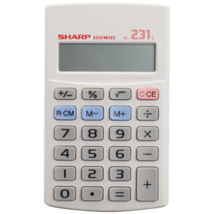 Sharp EL231 LB Pocket Calculator