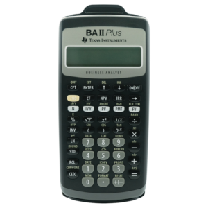 Texas Instruments BA ii Plus Financial Calculator
