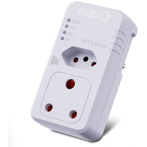 Ellies 2 Way High Surge Appliance Protector - WT