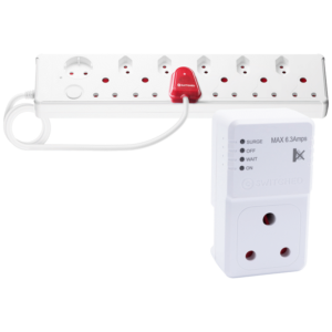 Switched 12-Way High Surge Multiplug + High Surge Protector