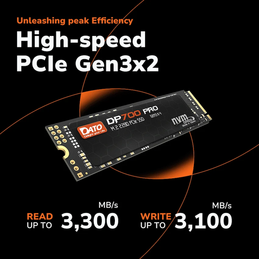 Dato DP700PRO NVME M.2 2280 - 256gb - Image 2