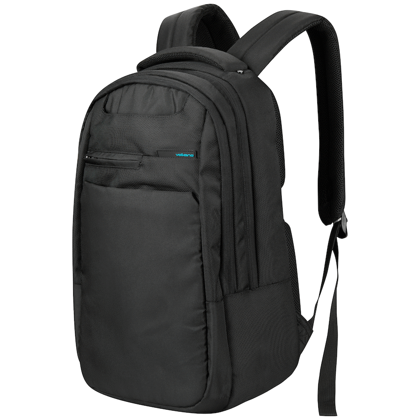 Volkano Suave 15.6" Laptop Backpack - Black/Turquoise - Image 2