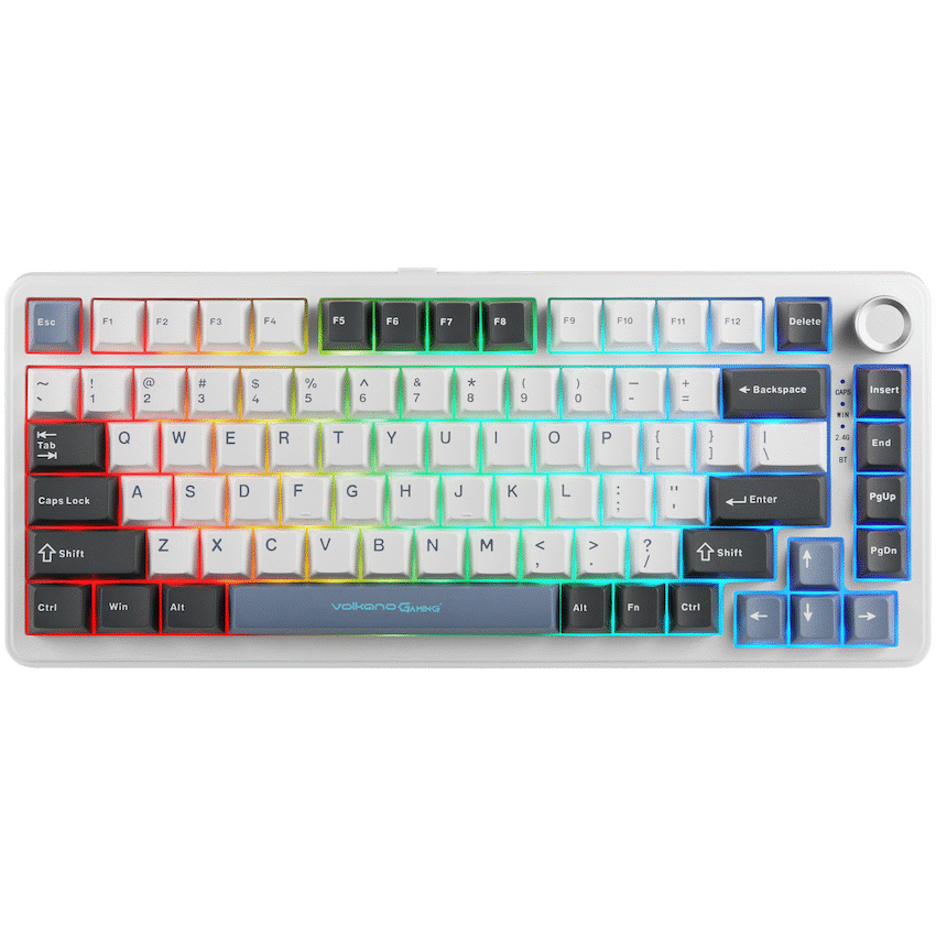 Volkano Gaming Phantom X2 TKL Mechanical Tri-Mode Wireless Keyboard - Image 2