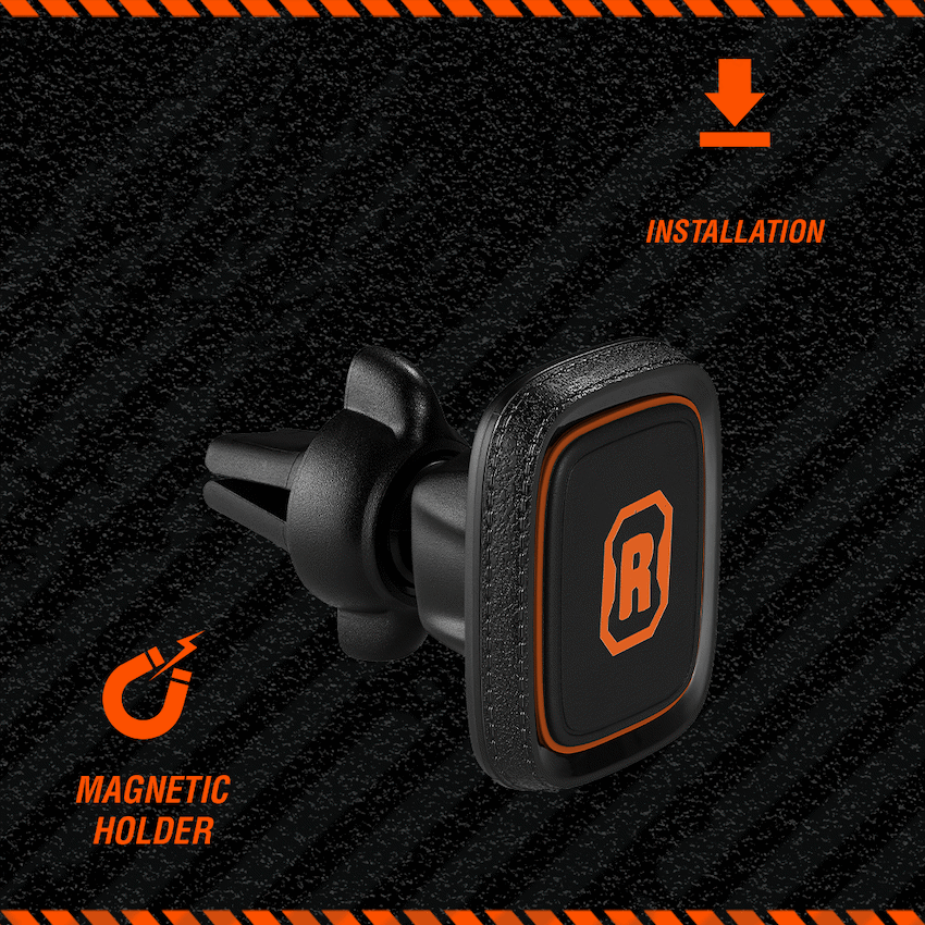 Volkano Rugged by Magnetic Car Air Vent Phone Holder - Image 2