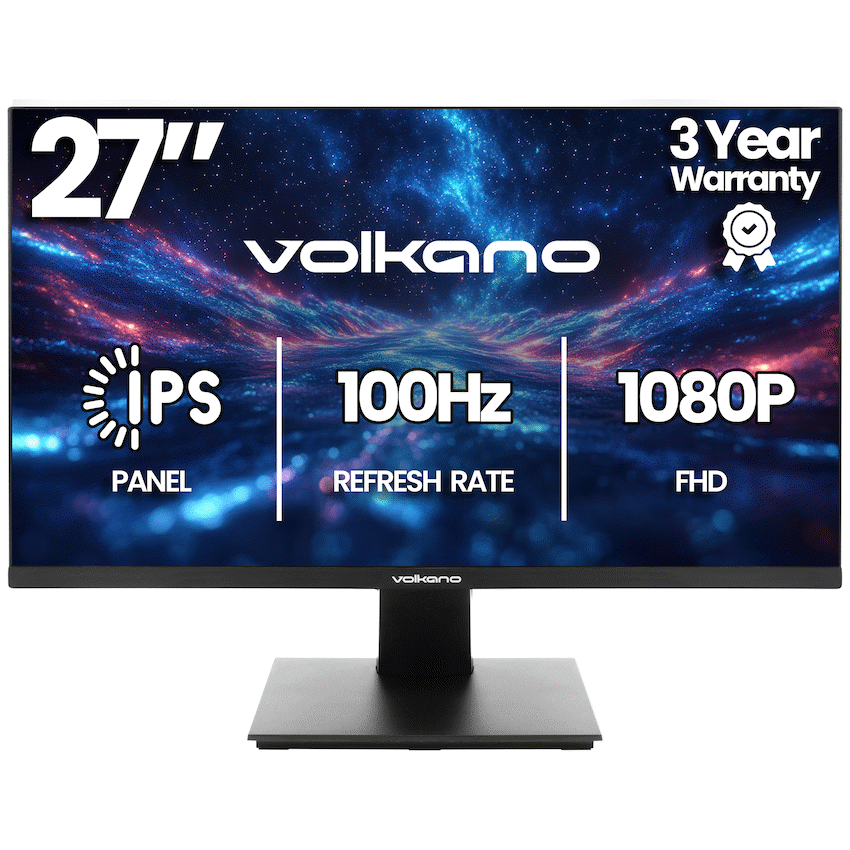 Volkano 27-inch Full HD IPS Monitor with HDMI/VGA, 100 Hz - Image 2