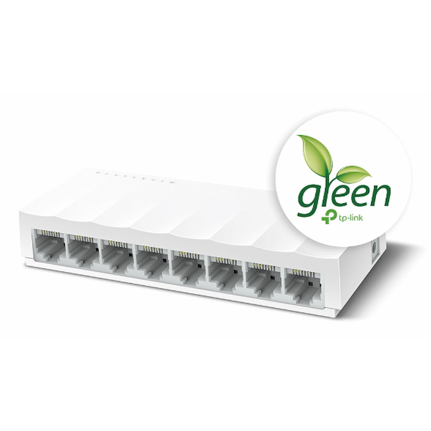 TP-Link LS1008 8-Port 10/100Mbps Desktop Switch - Image 2